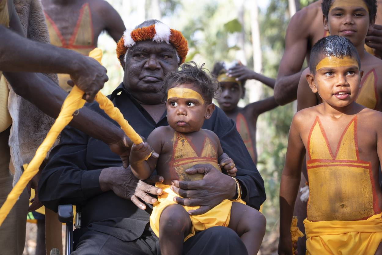 With Gumatj Boys At Garma 2019 Image By Peter Eve